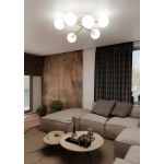 Lampa sufitowa MAGNUM 6 WH OPAL 1234/6 EMIBIG Lighting