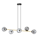 Lampa wisząca GRAVITY 6 BL GRAFIT 1237/6 EMIBIG Lighting