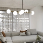Lampa wisząca GRAVITY 6 BL OPAL 1241/6 EMIBIG Lighting