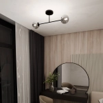 Lampa sufitowa ROMA 2 BL GRAFIT 1245/2 EMIBIG Lighting
