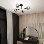 Lampa sufitowa ROMA 4 BL GRAFIT 1245/4 EMIBIG Lighting