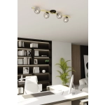 Lampa sufitowa SPLENDI 4 BL GRAFIT 1246/4 EMIBIG Lighting