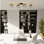 Lampa sufitowa SPLENDI 4 BL GRAFIT 1246/4 EMIBIG Lighting
