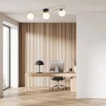 Lampa sufitowa SPLENDI 3 BL OPAL 1248/3 EMIBIG Lighting