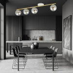 Lampa sufitowa MONZA 4 WH GRAFIT 1251/4 EMIBIG Lighting