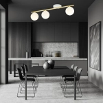 Lampa sufitowa MONZA 3 WH OPAL 1253/3 EMIBIG Lighting