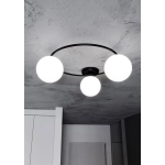 Lampa sufitowa SOPRA 3 BL OPAL 1257/3 EMIBIG Lighting