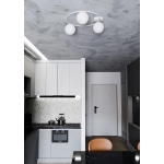 Lampa sufitowa SOPRA 3 WH OPAL 1258/3 EMIBIG Lighting