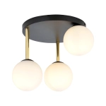 Lampa sufitowa DOLCE 3 BL OPAL 1260/3 EMIBIG Lighting