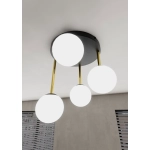 Lampa sufitowa DOLCE 4 BL OPAL 1260/4 EMIBIG Lighting