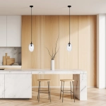 Lampa wisząca ASTRAL 1 BL TRANSPARENT 1265/1 EMIBIG Lighting
