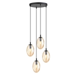 Lampa wisząca ASTRAL 4 BL PREMIUM MIODOWY 1267/4PREM EMIBIG Lighting - zdjęcie produktu