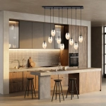 Lampa wisząca ASTRAL 9 BL MIODOWY 1267/9 EMIBIG Lighting