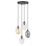 Lampa wisząca ASTRAL 4 BL PREMIUM MIX 1268/4PREM EMIBIG Lighting
