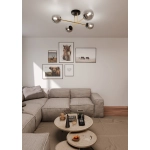 Lampa sufitowa MAGNUM 4 BL GRAFIT 1269/4 EMIBIG Lighting