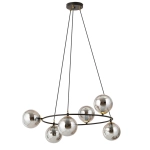 Lampa wisząca AZURA 6 BL GRAFIT 1294/6 EMIBIG Lighting