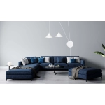 Lampa wisząca ABRAMO 2 WHITE 159/2 EMIBIG Lighting