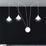 Lampa wisząca ABRAMO 3 WHITE 159/3 EMIBIG Lighting
