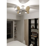 Lampa sufitowa ZITA 4 BLACK 173/4 EMIBIG Lighting