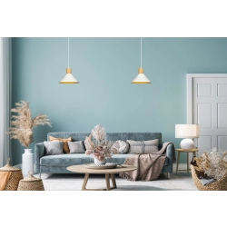 Lampa wisząca ROWEN 1 WHITE 1045/1 EMIBIG Lighting - zdjęcie produktu