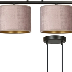 Lampa wisząca HILDE 4 BL ROSE 1053/4 EMIBIG Lighting - zdjęcie produktu