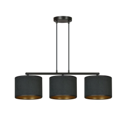 Lampa wisząca HILDE 3 BL BLACK 1054/3 EMIBIG Lighting - zdjęcie produktu