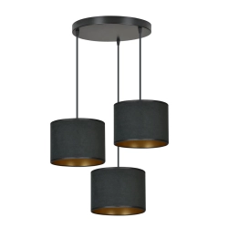 Lampa wisząca HILDE 3 BL PREMIUM BLACK 1054/3PREM EMIBIG Lighting - zdjęcie produktu