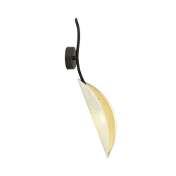 Kinkiet LOTUS K1 WHITE/GOLD 1107/K1 EMIBIG Lighting - zdjęcie produktu