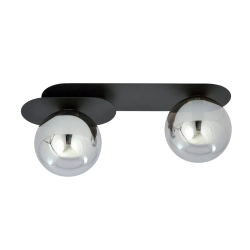 Lampa sufitowa PLAZA 2 BLACK/GRAFIT 1119/2 EMIBIG Lighting - zdjęcie produktu