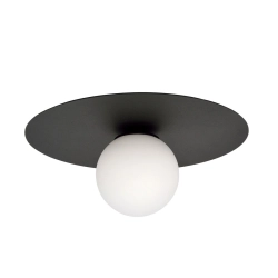 Lampa sufitowa SOLAR 1 BLACK/OPAL 1127/1 EMIBIG Lighting - zdjęcie produktu