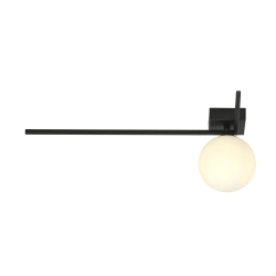 Lampa sufitowa IMAGO 1F BLACK/OPAL 1130/1F EMIBIG Lighting - zdjęcie produktu