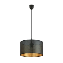 Lampa wisząca ASTON 1 BLACK/GOLD 1148/1 EMIBIG Lighting - zdjęcie produktu