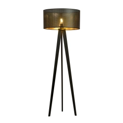 Lampa stojąca ASTON LP1 BLACK/GOLD 1148/LP1 EMIBIG Lighting - zdjęcie produktu