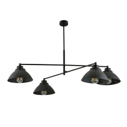 Żyrandol MAVERICK 4 BLACK 1211/4 EMIBIG Lighting - zdjęcie produktu