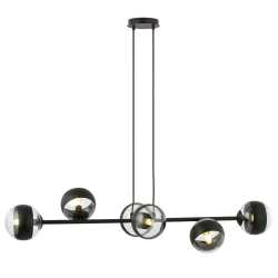 Lampa wisząca ROSSI 6 BL STRIPE 1229/6 EMIBIG Lighting - zdjęcie produktu