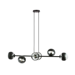 Lampa wisząca ROSSI 6 BL STRIPE 1229/6 EMIBIG Lighting - zdjęcie produktu
