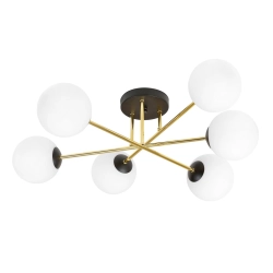 Lampa sufitowa MAGNUM 6 BL OPAL 1233/6 EMIBIG Lighting - zdjęcie produktu