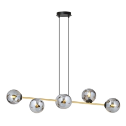 Lampa wisząca GRAVITY 6 BL GRAFIT 1237/6 EMIBIG Lighting - zdjęcie produktu