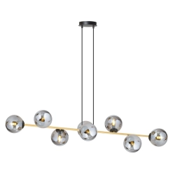 Lampa wisząca GRAVITY 8 BL GRAFIT 1237/8 EMIBIG Lighting - zdjęcie produktu