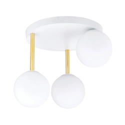 Lampa sufitowa DOLCE 3 WH OPAL 1261/3 EMIBIG Lighting - zdjęcie produktu