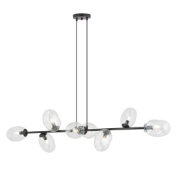 Lampa wisząca PANDORA 8 BL TRANSPARENT 1262/8 EMIBIG Lighting - zdjęcie produktu
