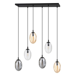 Lampa sufitowa ASTRAL 6 BL MIX 1268/6M1 EMIBIG Lighting - zdjęcie produktu