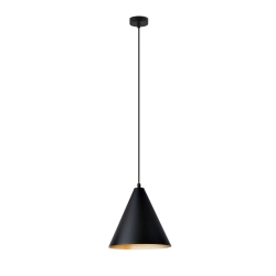 Lampa wisząca REBEL 1 BLACK/GOLD 1271/1 EMIBIG Lighting - zdjęcie produktu