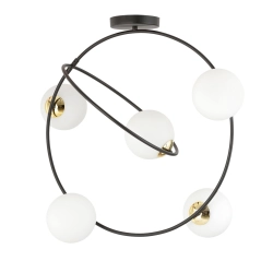 Żyrandol STARDOM 5 BL OPAL 1293/5 EMIBIG Lighting - zdjęcie produktu