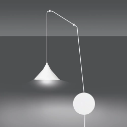 Lampa wisząca ABRAMO 1 WHITE 159/1 EMIBIG Lighting - zdjęcie produktu