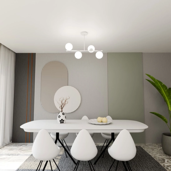 Lampa sufitowa BIOR 4 WHITE 1021/4 EMIBIG Lighting