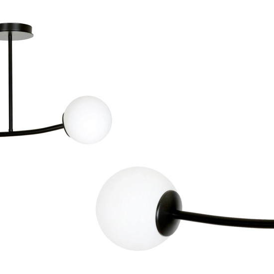 Lampa sufitowa HALLDOR 2 BLACK 1024/2 EMIBIG Lighting