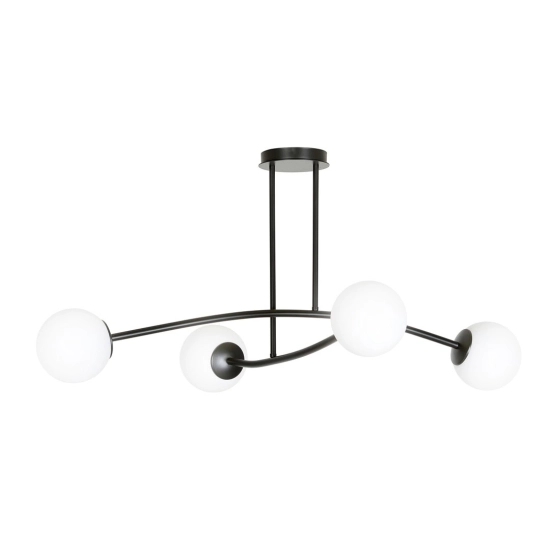 Lampa sufitowa HALLDOR 4 BLACK 1024/4 EMIBIG Lighting - zdjęcie produktu