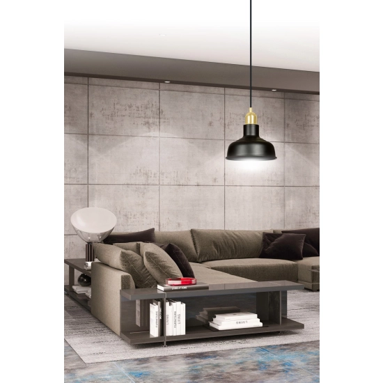 Lampa wisząca IBOR 1 BLACK 1042/1 EMIBIG Lighting
