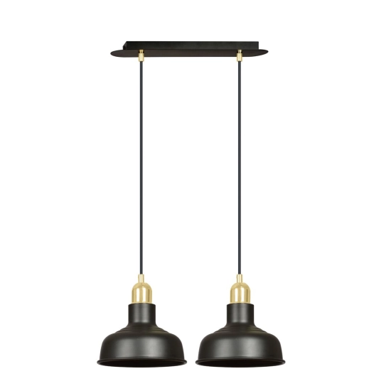 Lampa wisząca IBOR 2 BLACK 1042/2 EMIBIG Lighting - zdjęcie produktu